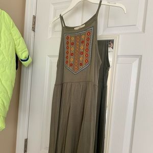 No comment green dress